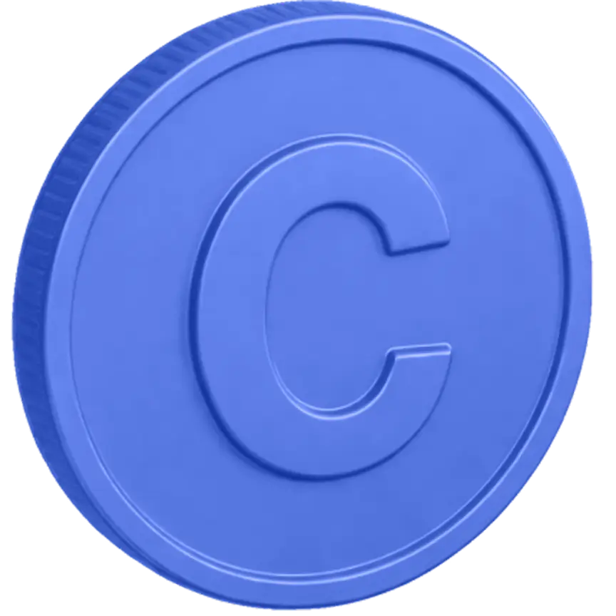 Blue Coins